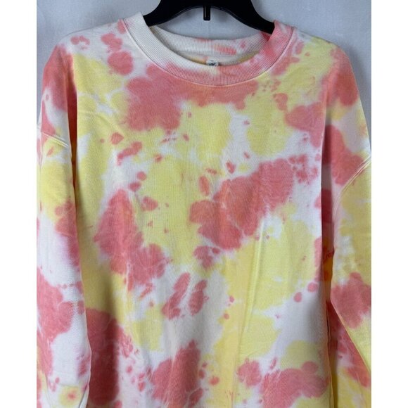 BP. Womens Tie-Dye Crewneck Long Sleeve Pullover Sweatshirt S - Picture 6 of 6